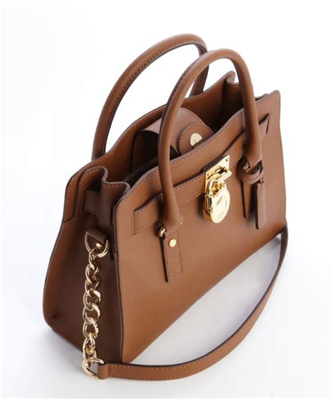 michael kors bag lock and key|michael kors hamilton leather bag.